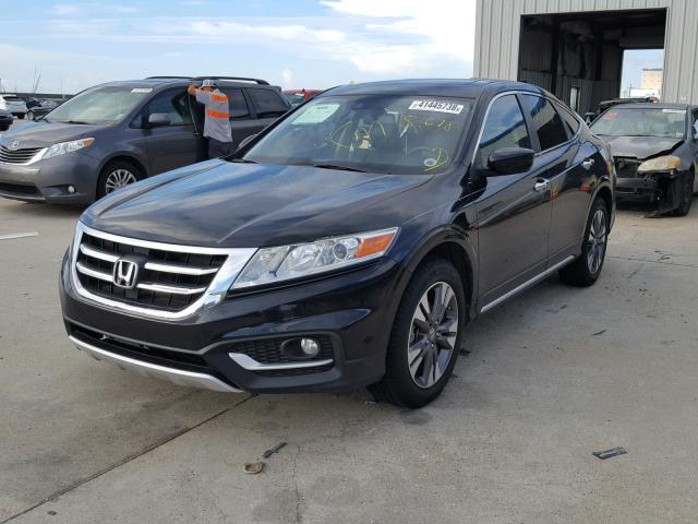 5J6TF1H56FL000118 - 2015 HONDA CROSSTOUR BLACK photo 2