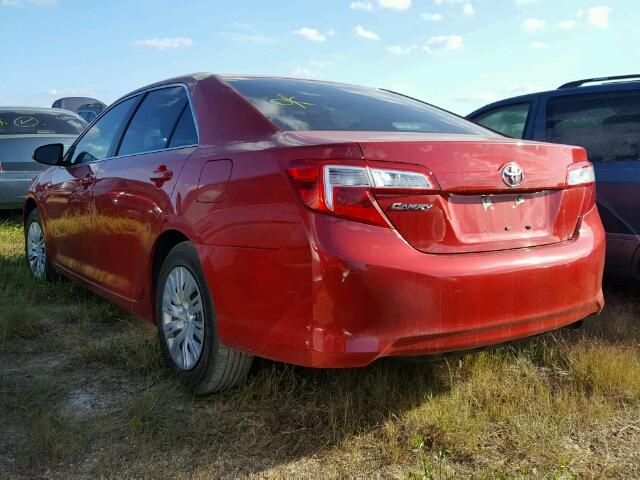 4T4BF1FK0CR262699 - 2012 TOYOTA CAMRY BASE Qara foto 3
