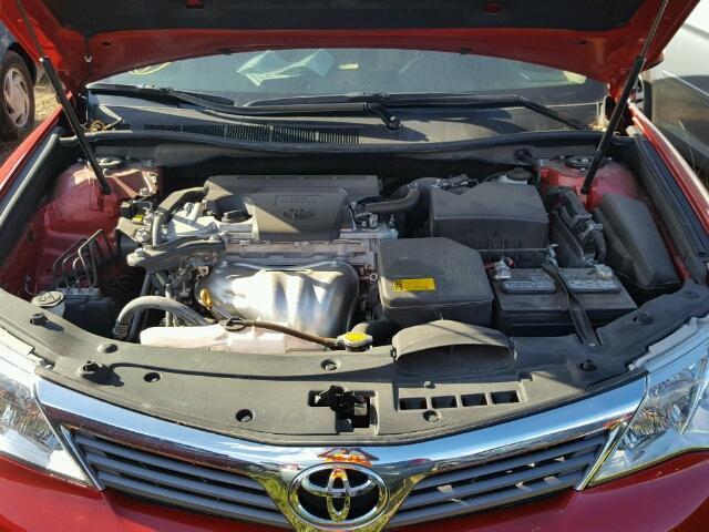 4T4BF1FK0CR262699 - 2012 TOYOTA CAMRY BASE Qara foto 7