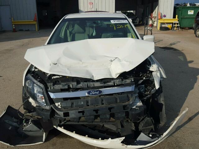 3FAHP0HAXCR420838 - 2012 FORD FUSION WHITE photo 7