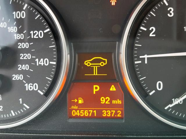 WBAPL5C53BA919723 - 2011 BMW 335 XI GRAY photo 8