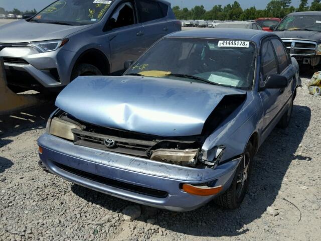 1NXAE09B8SZ266089 - 1995 TOYOTA COROLLA LE BLUE photo 2