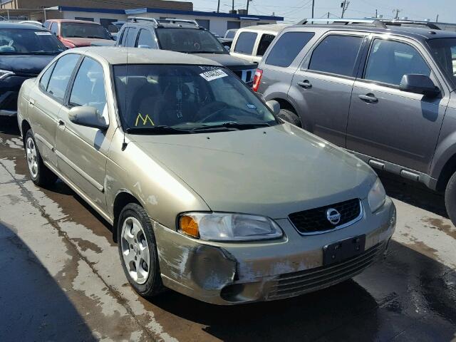 3N1CB51D13L786813 - 2003 NISSAN SENTRA XE BROWN photo 1