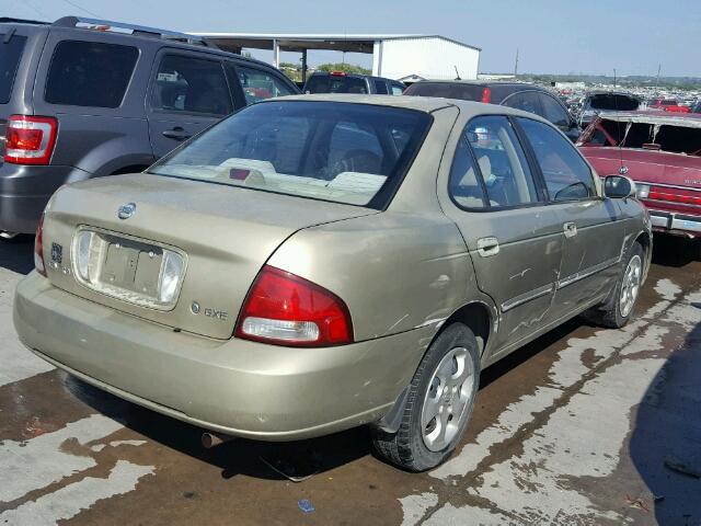 3N1CB51D13L786813 - 2003 NISSAN SENTRA XE BROWN photo 4