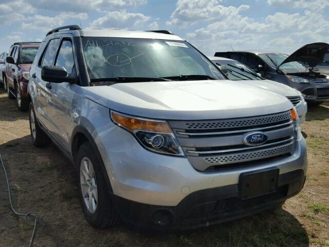 1FM5K7B89DGC79727 - 2013 FORD EXPLORER SILVER photo 1