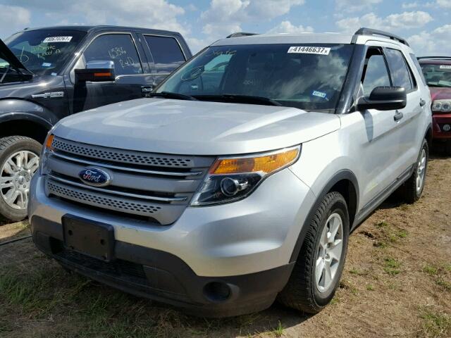 1FM5K7B89DGC79727 - 2013 FORD EXPLORER SILVER photo 2