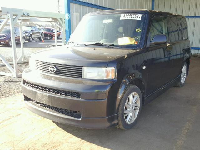 JTLKT334440152664 - 2004 TOYOTA SCION XB Schwarz Foto 2