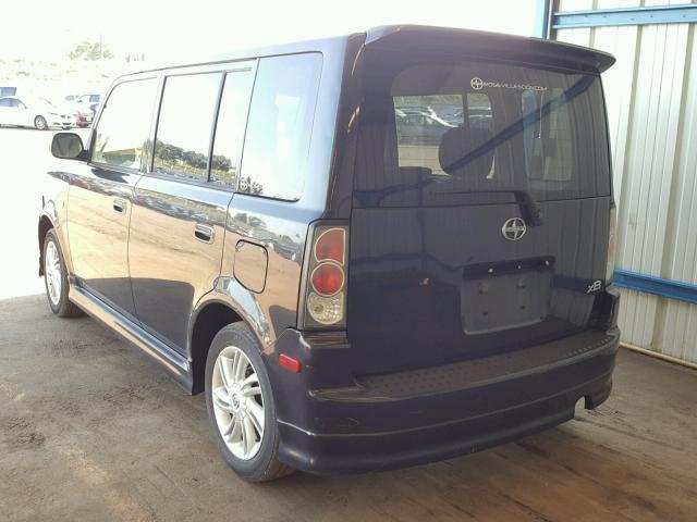 JTLKT334440152664 - 2004 TOYOTA SCION XB Schwarz Foto 3