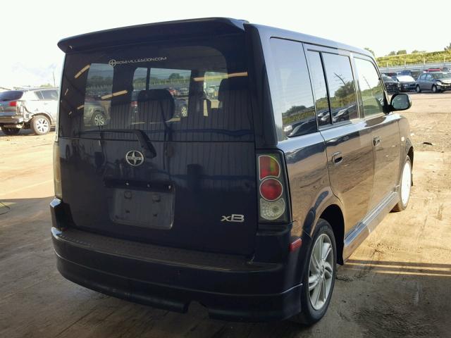 JTLKT334440152664 - 2004 TOYOTA SCION XB Schwarz Foto 4