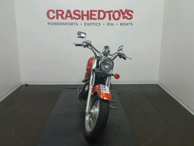 1HFSC43023A301215 - 2003 HONDA VT1100 C2 ORANGE photo 2