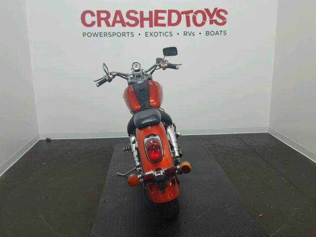 1HFSC43023A301215 - 2003 HONDA VT1100 C2 ORANGE photo 4