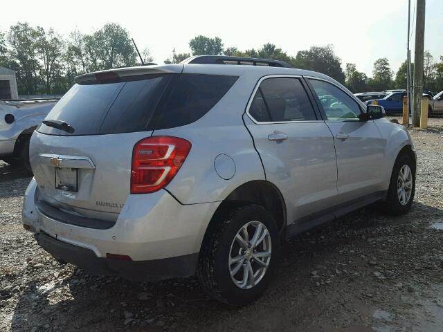 2GNFLFEK2G6163871 - 2016 CHEVROLET EQUINOX SILVER photo 4