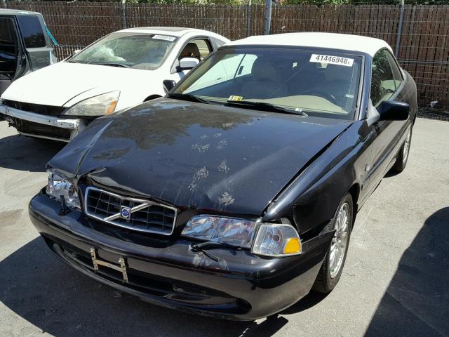 YV1NC63D14J042542 - 2004 VOLVO C70 LPT BLUE photo 2