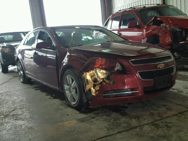 1G1ZD5EB1AF122621 - 2010 CHEVROLET MALIBU 2LT MAROON photo 1