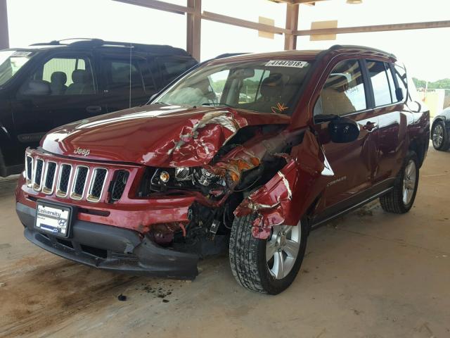 1C4NJDBBXGD713127 - 2016 JEEP COMPASS SP RED photo 2