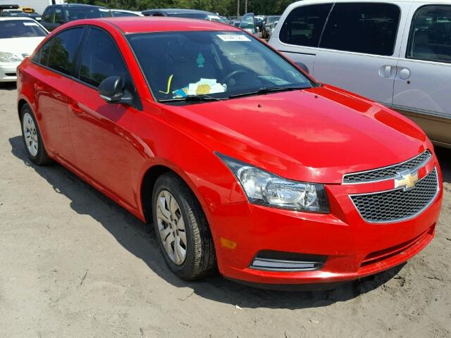 1G1PA5SG6E7156778 - 2014 CHEVROLET CRUZE LS RED photo 1