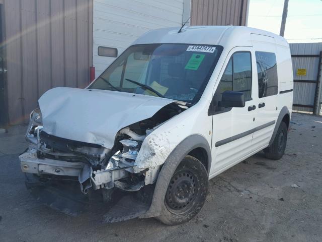 NM0LS6ANXBT049953 - 2011 FORD TRANSIT CO WHITE photo 2