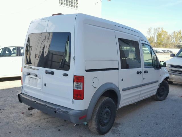 NM0LS6ANXBT049953 - 2011 FORD TRANSIT CO WHITE photo 4