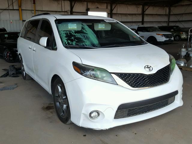 5TDXK3DC3FS533691 - 2015 TOYOTA SIENNA SPO WHITE photo 1