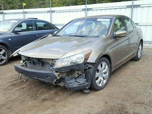 1HGCP26718A071885 - 2008 HONDA ACCORD EX GOLD photo 2