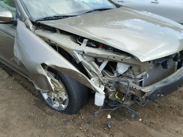 1HGCP26718A071885 - 2008 HONDA ACCORD EX GOLD photo 9