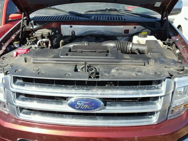 1FMJU1LT6GEF27442 - 2016 FORD EXPEDITION ORANGE photo 7