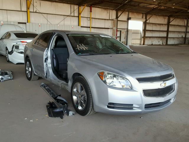 1G1ZD5EB3AF124046 - 2010 CHEVROLET MALIBU 2LT SILVER photo 1