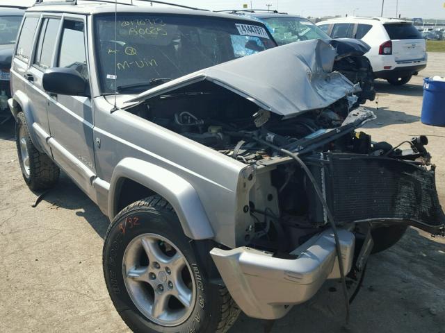 1J4FF48SX1L602615 - 2001 JEEP CHEROKEE S SILVER photo 1