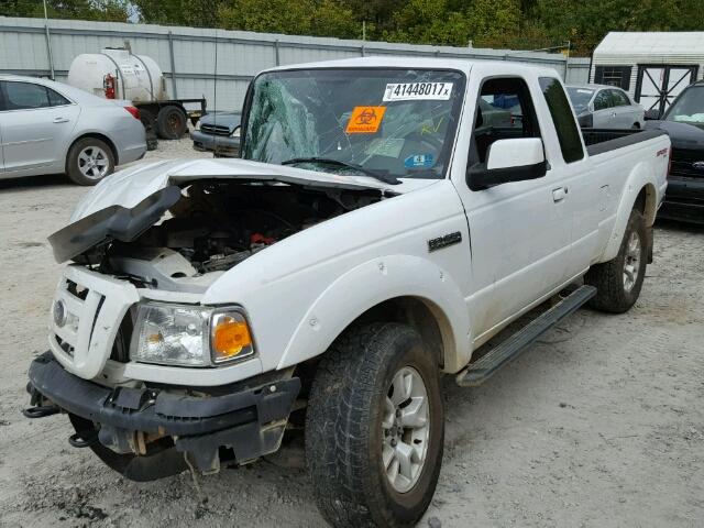 1FTLR4FE1APA35037 - 2010 FORD RANGER SUP WHITE photo 2