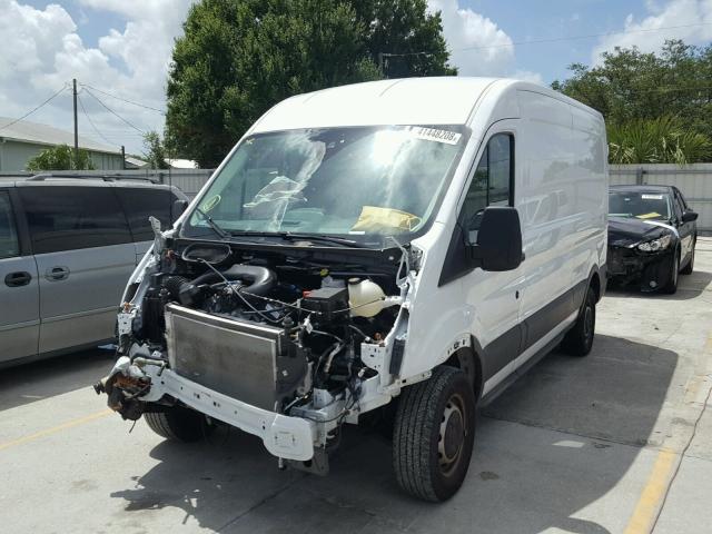 1FTYR2CMXJKA15260 - 2018 FORD TRANSIT T- WHITE photo 2