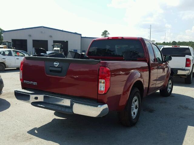 1N6BD0CT6GN727608 - 2016 NISSAN FRONTIER RED photo 4