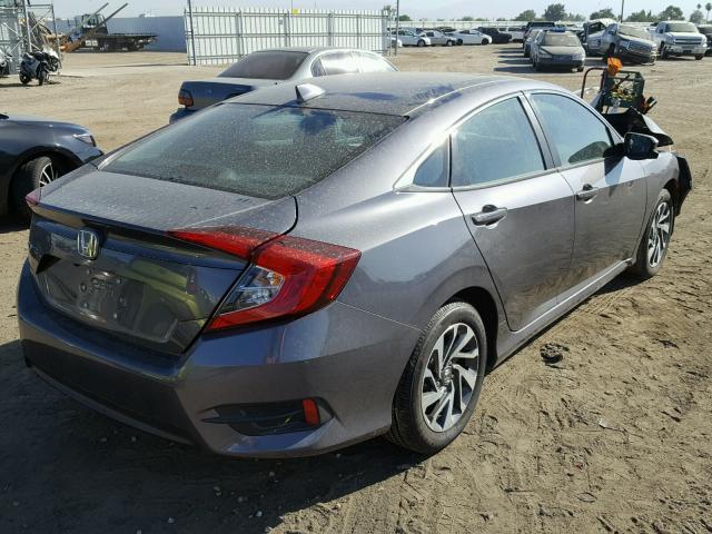 2HGFC2F71HH538619 - 2017 HONDA CIVIC EX GRAY photo 4