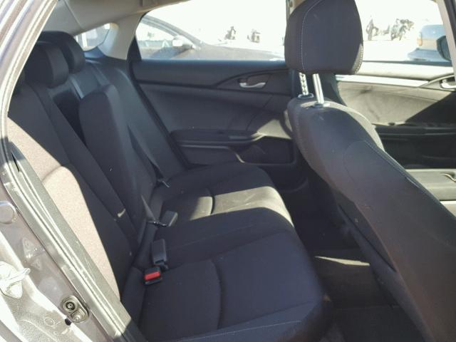 2HGFC2F71HH538619 - 2017 HONDA CIVIC EX GRAY photo 6