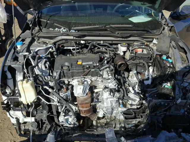 2HGFC2F71HH538619 - 2017 HONDA CIVIC EX GRAY photo 7