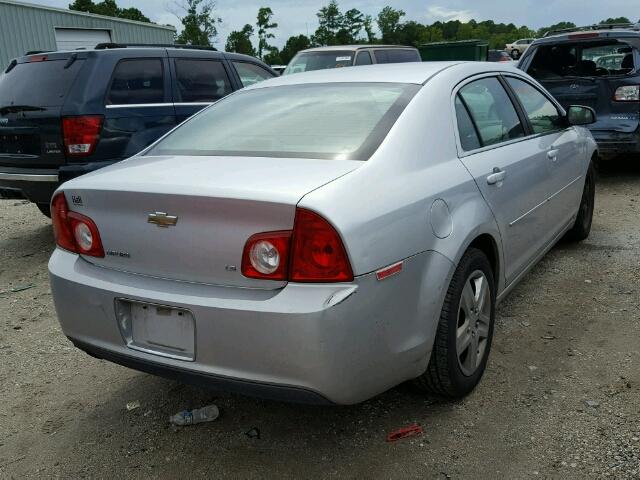 1G1ZG57B794172886 - 2009 CHEVROLET MALIBU LS 银色 照片 4