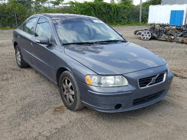 YV1RS592472639221 - 2007 VOLVO S60 2.5T GRAY photo 1