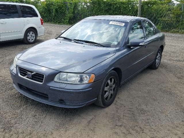 YV1RS592472639221 - 2007 VOLVO S60 2.5T GRAY photo 2