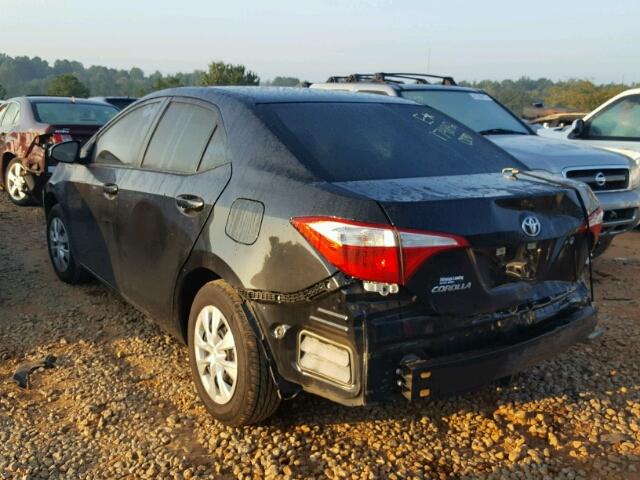 5YFBURHE1GP447289 - 2016 TOYOTA COROLLA BLACK photo 3