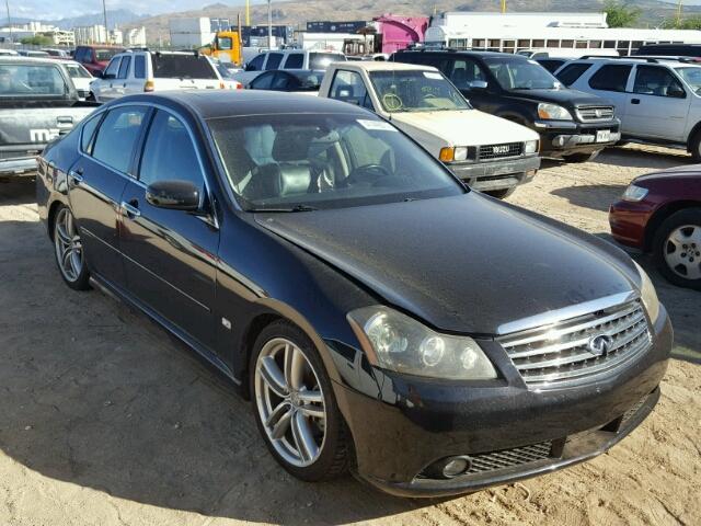 JNKBY01E56M204434 - 2006 INFINITI M45 BASE BLACK photo 1