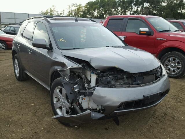 JN8AZ08W15W437565 - 2005 NISSAN MURANO SL GRAY photo 1