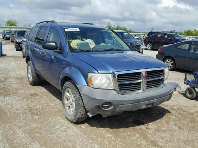 1D8HB38P07F531496 - 2007 DODGE DURANGO SX BLUE photo 1