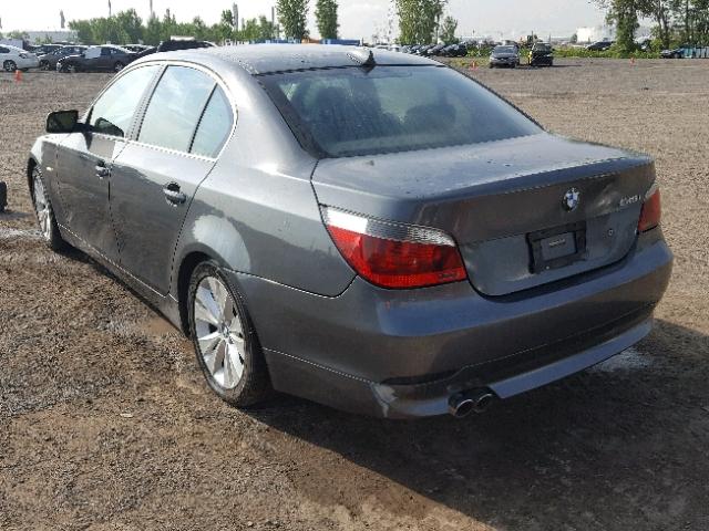 WBANB33584B113890 - 2004 BMW 545 I CHARCOAL photo 3