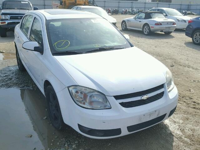 1G1AL58F387254718 - 2008 CHEVROLET COBALT LT WHITE photo 1