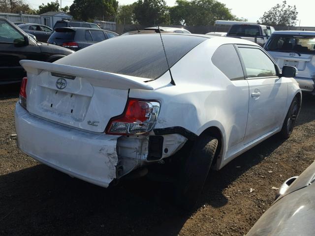 JTKJF5C77C3030844 - 2012 TOYOTA SCION TC 白色 照片 4