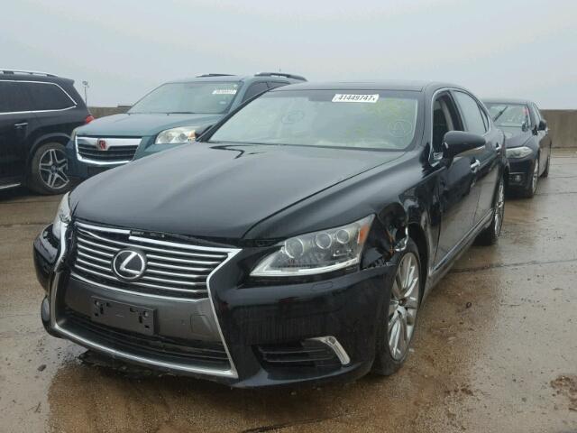 JTHGL5EFXD5049990 - 2013 LEXUS LS BLACK photo 2
