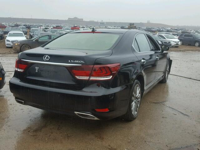 JTHGL5EFXD5049990 - 2013 LEXUS LS BLACK photo 4