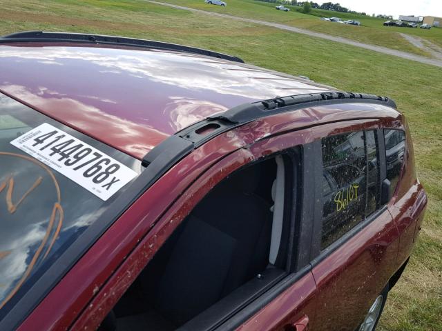 1C4NJCBA3DD130556 - 2013 JEEP COMPASS SP RED photo 9