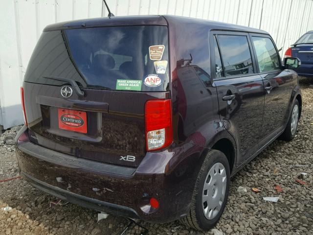 JTLZE4FE7FJ076048 - 2015 TOYOTA SCION XB Lila Foto 4