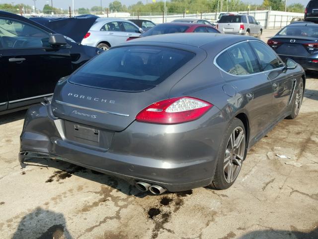 WP0AB2A71DL060394 - 2013 PORSCHE PANAMERA GRAY photo 4