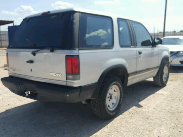 4F2CU42X1NUM03522 - 1992 MAZDA NAVAJO LX SILVER photo 4